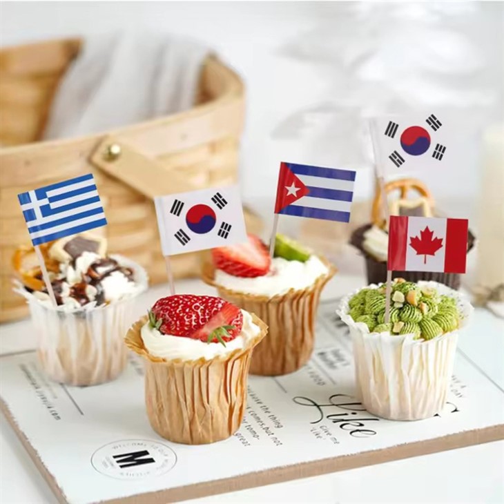 5、Wholesale Party Toothpick Flags